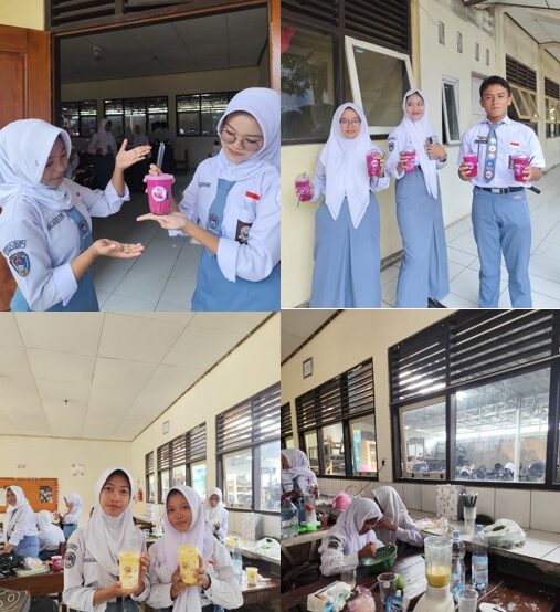 Kokurikuler Lintas Disiplin Ilmu Kelas X Mata Pelajaran IPA & IPS “Membuat Jus Buah Sehat Tanpa Pengawet”