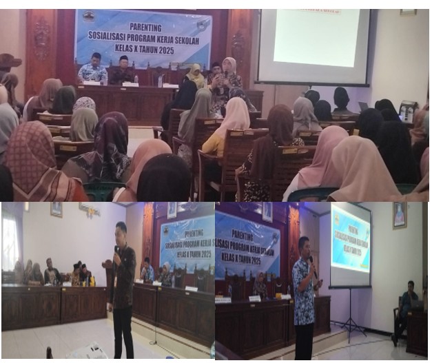 Parenting Kelas  X SMAN 1 Mijen : Pemaparan Program sekolah 20 November 2025