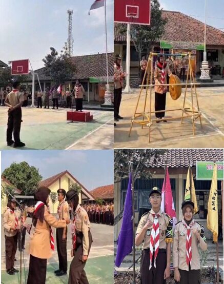Kemah  Penerimaan Tamu Ambalan ( PTA ) SMAN 1 Mijen Membentuk Karakter, Disiplin, dan Jiwa Kepemimpinan Siswa